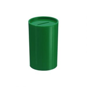 Cofrinho Plástico Verde Massari 6 unidades