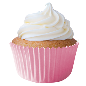 Forminha Cupcake Rosa Bebê Mago PCT/45un