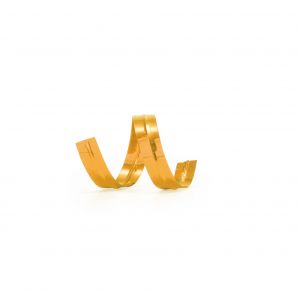 Fecho Prático 4mmx11cm Dourado Cromus 100 unidades