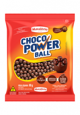 Choco Power Ball Drag Chocolate Ao Leite 80gr