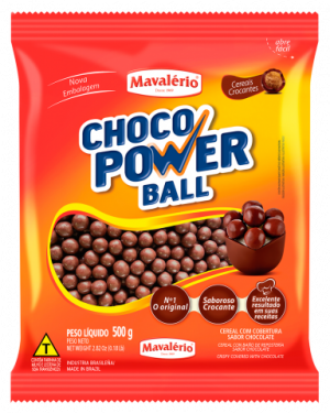 Choco Power Ball Drag Chocolate Ao Leite 500gr