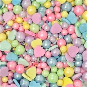 Confeito de Açúcar 541 Sprinkles Amor Candy Color Jady Confeitos