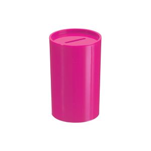 Cofrinho Plástico Pink Massari 6 unidades