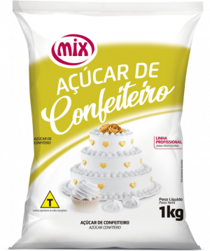 AÇÚCAR DE CONFEITEIRO MIX 1KG