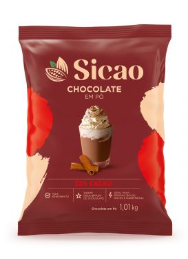 Chocolate em Pó 33% Cacau Sicao 1,01kg