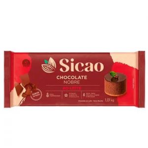 Chocolate Barra Ao Leite Sicao Gold 1,01kg