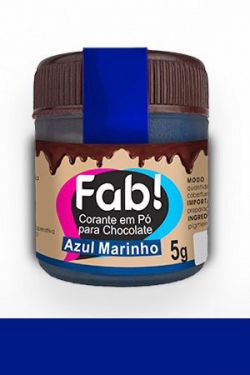 Corante para Chocolate Azul Marinho Fab 5gr