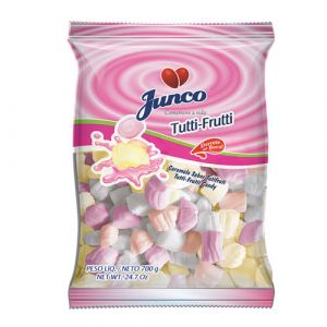 Bala Aniversário Tutti Frutti Junco 700gr