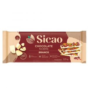 Chocolate Barra Branco Sicao Gold 1,01kg