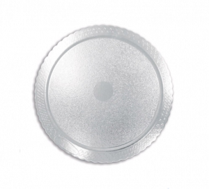 Cakeboard Redondo 32cm Prata Ultrafest