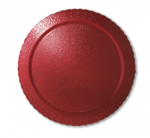 Cakeboard Redondo 15cm Vermelho Ultrafest