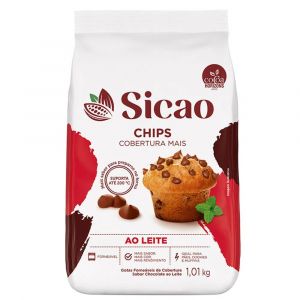 Cobertura Ao Leite Chips Sicao 1,01kg