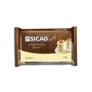 Chocolate Barra Branco Sicao Gold 2,1kg