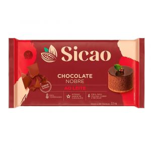 Chocolate Barra Ao Leite Sicao Gold 2,1kg
