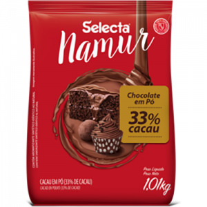 Chocolate em Pó 33% Cacau Selecta Namur 1,01kg