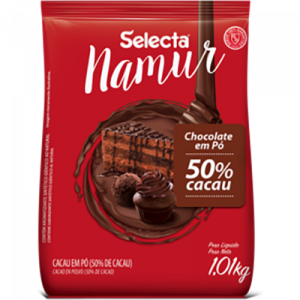 Chocolate em Pó 50% Cacau Selecta Namur 1,01kg