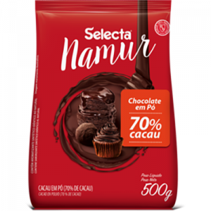 Chocolate em Pó 70% Cacau Selecta Namur 500gr