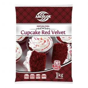 MISTURA CUPCAKE RED VELVET ARCOLOR 1KG