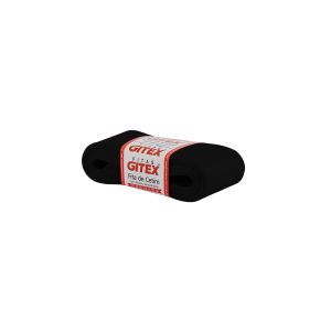 Fita de Cetim Nº 1 Preto 119 Gitex