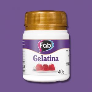 Gelatina em Pó FAB 40gr