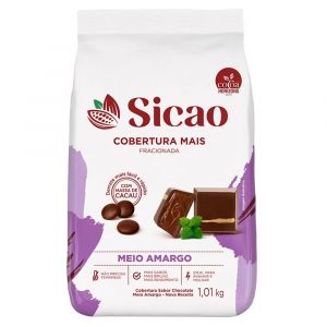 Cobertura Gotas Meio Amargo Sicao Mais 1,01kg
