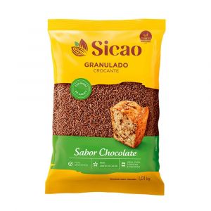 Granulado Crocante Sabor Chocolate Sicao 1,01kg