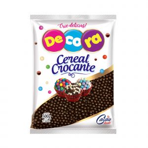 Mini Cereal Crocante Chocolate Decora Cacau Foods 500gr