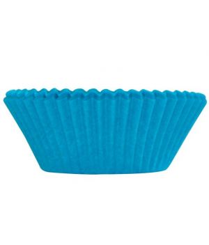 Forma Forneável Mini Cupcake Azul Ultrafest 54 Unidades