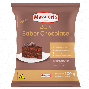 Mistura em Pó Recheio Sabor Chocolate Mavalério 400gr