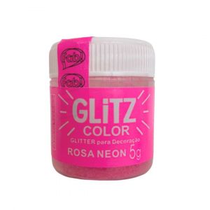 Glitter para Decoração Rosa Neon Glitz 5gr