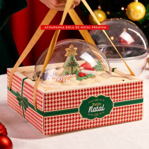 Caixa Sobremesa Bola de Natal Premium Jango