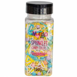 Sprinkles Confeito de Açúcar Candy Color Mago 100gr