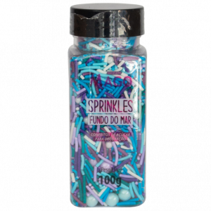 Sprinkles Confeito de Açúcar Fundo do Mar Mago 100gr